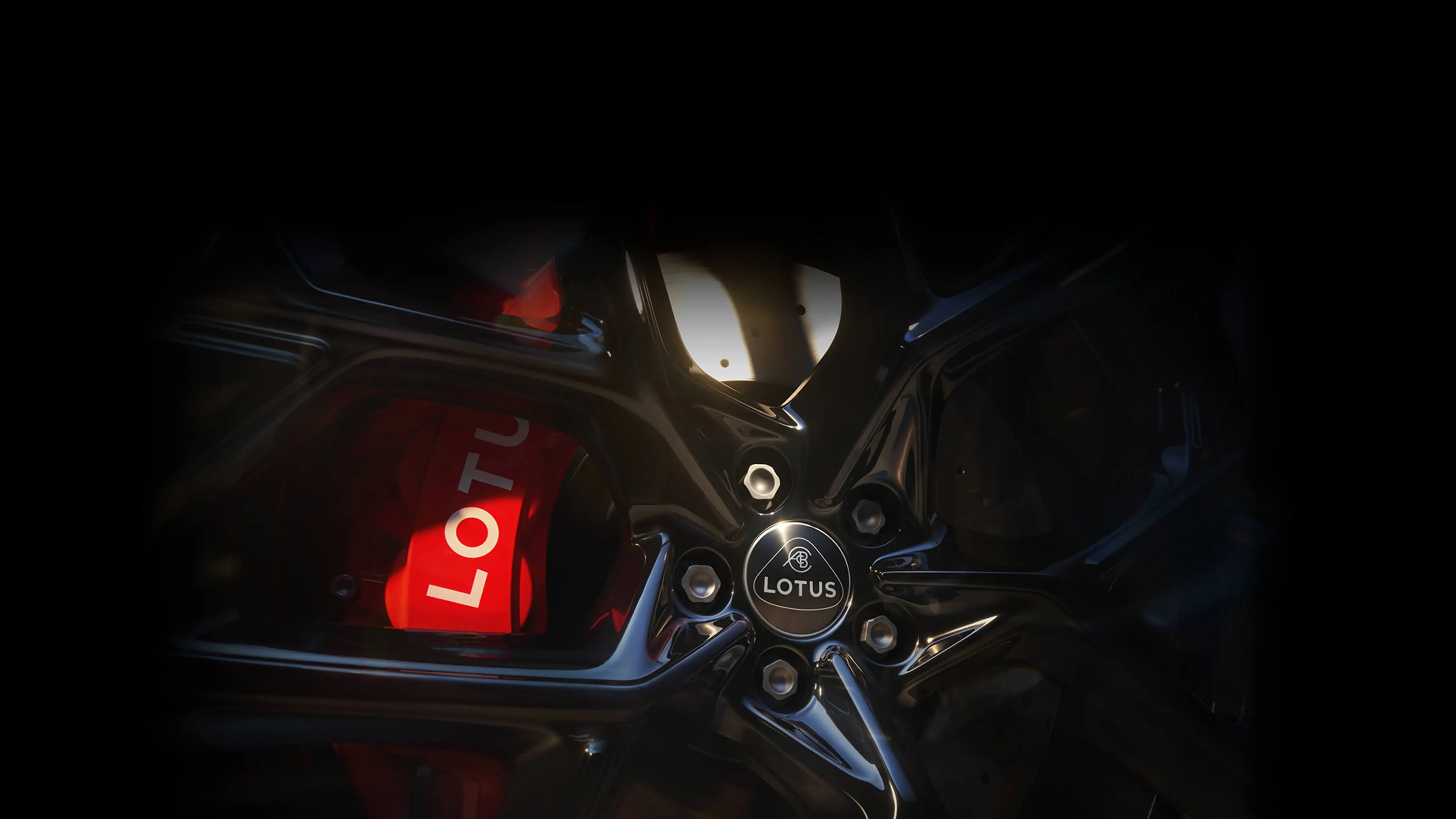 Dettaglio dell'impianto frenante Lotus Eletre X